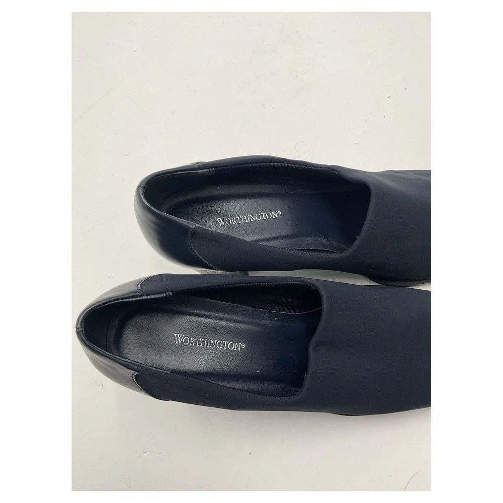 Worthington Women's Heels Black Block Heel‎